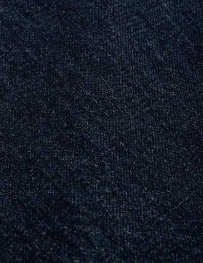 Jean barrel Meredith en denim bleu marine