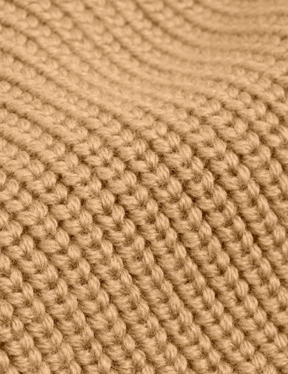 Pull Ilonna en laine mérinos camel