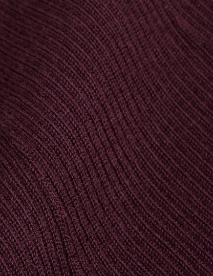 Pull Masha en laine violine