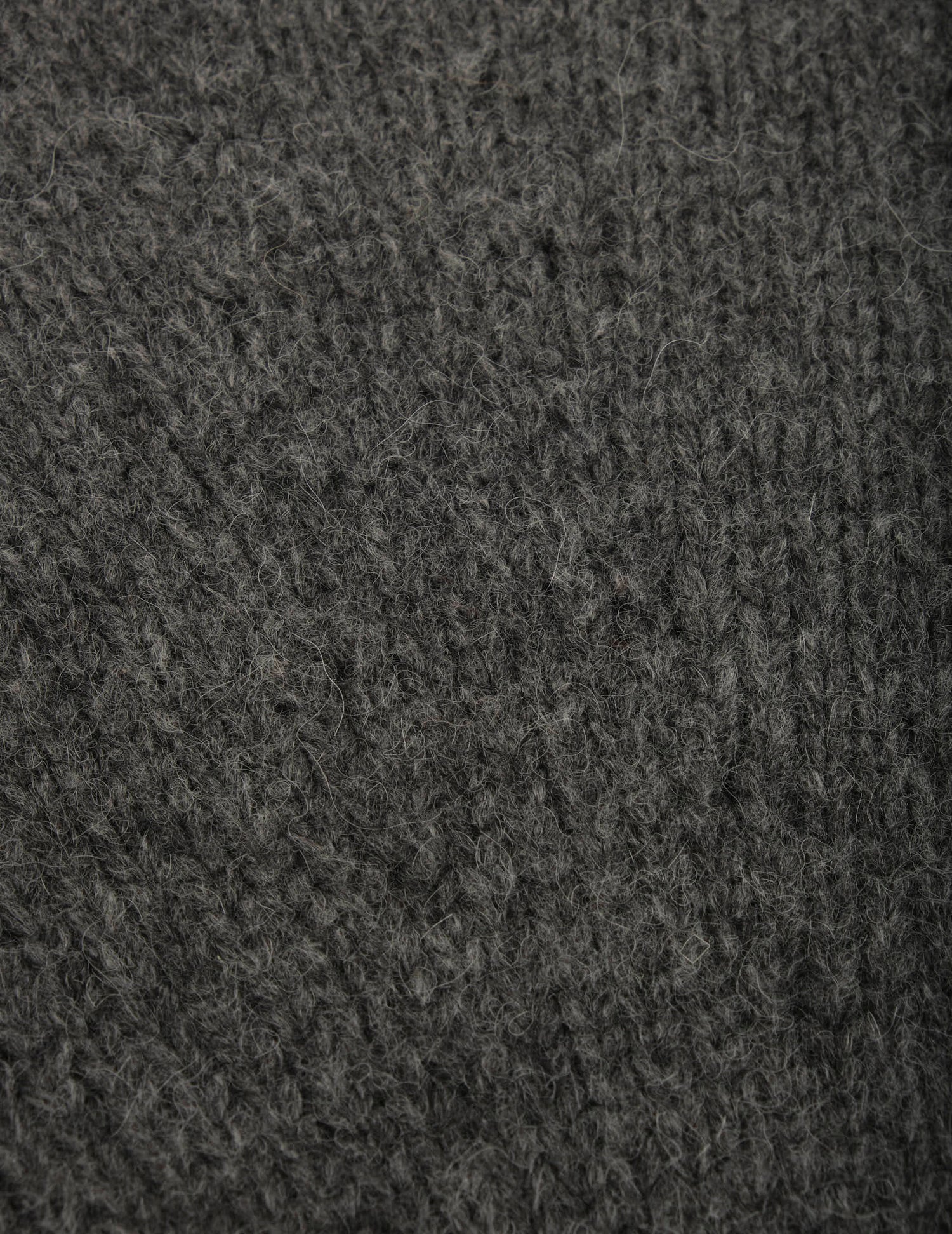 Pull Milord en laine grise