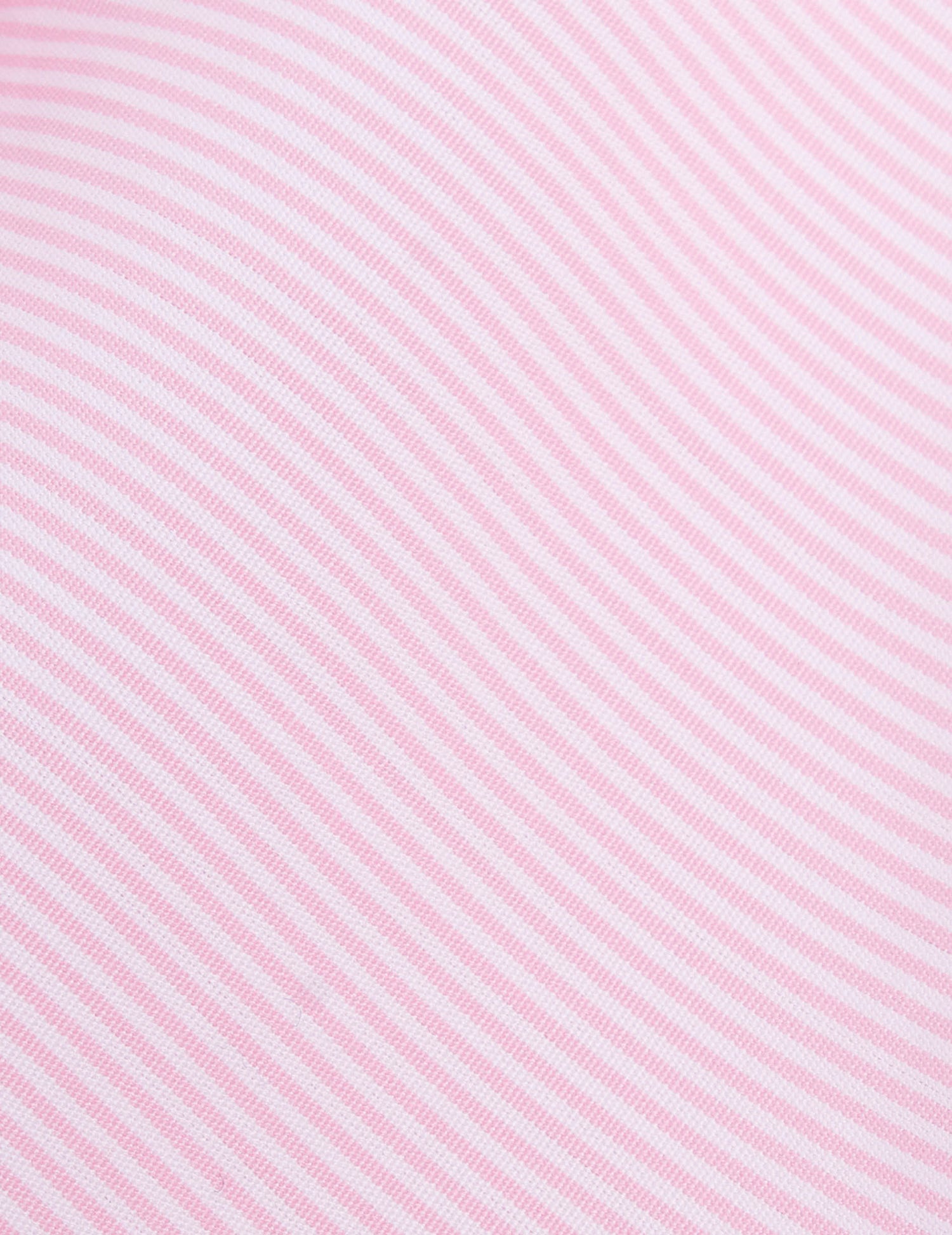 Pyjama Louise en popeline rayée rose