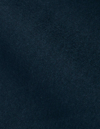 Surchemise Madie en laine vierge marine