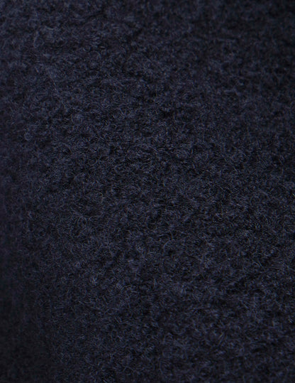 Blouson Maélan en laine marine