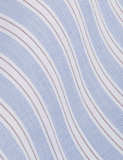 Chemise Antonin rayée bleue