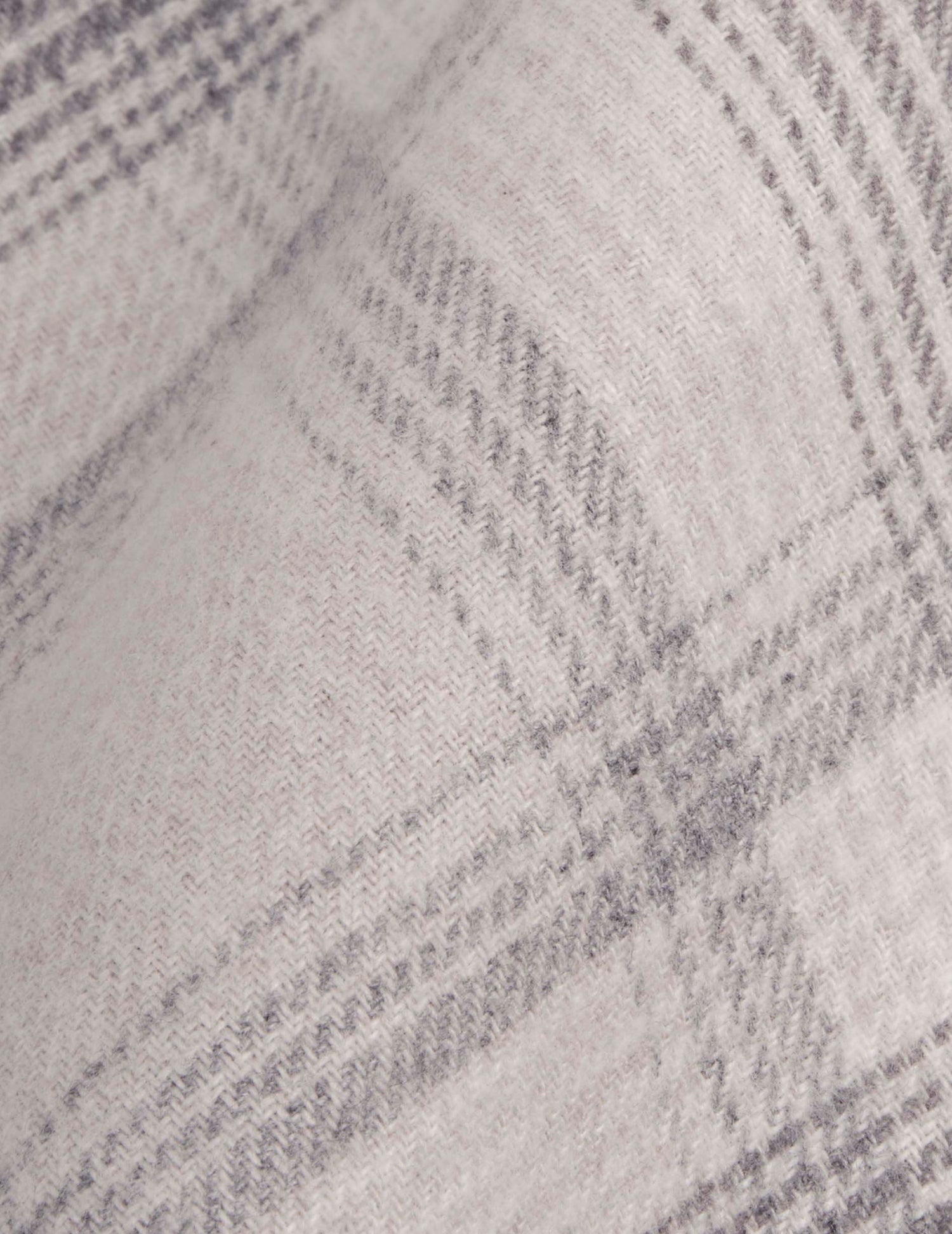 Aristote gray checked shirt - Flannel - Italian Collar#5