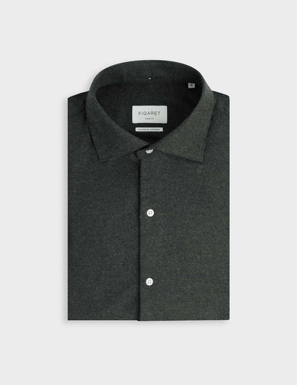 Chemise Aristote verte foncée