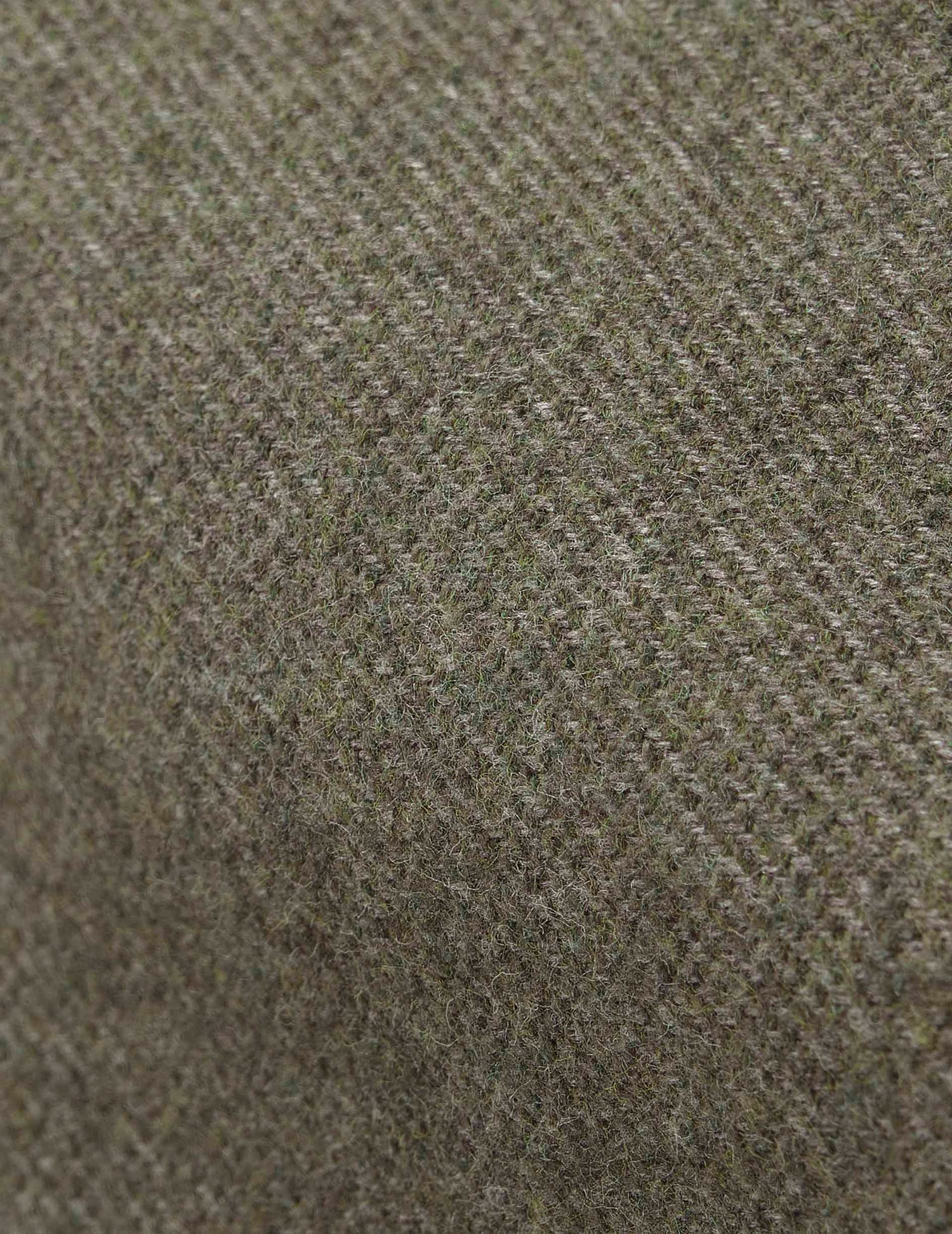 Chemise Aristote kaki - Flanelle - Col Italien#4