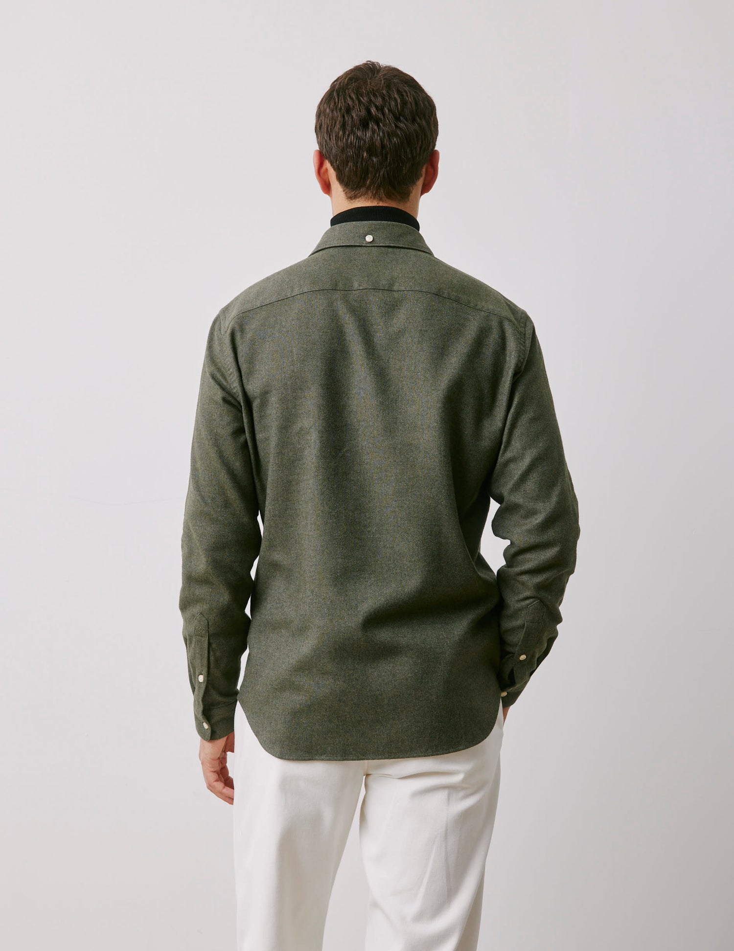 Chemise Aristote kaki