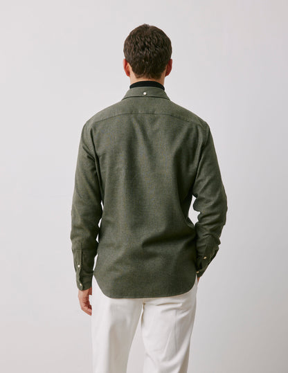 Chemise Aristote kaki