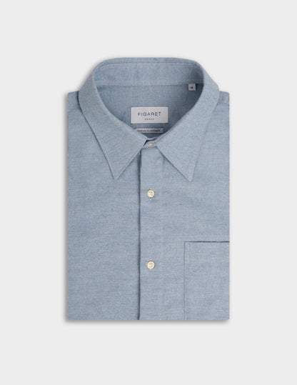 Arnold blue shirt