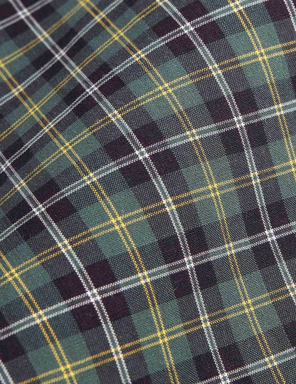 Chemise Arnold à carreaux verts