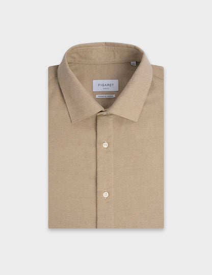 Chemise Auguste beige