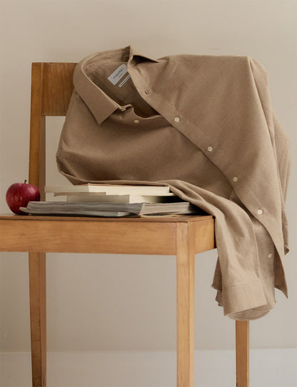 Chemise Auguste beige