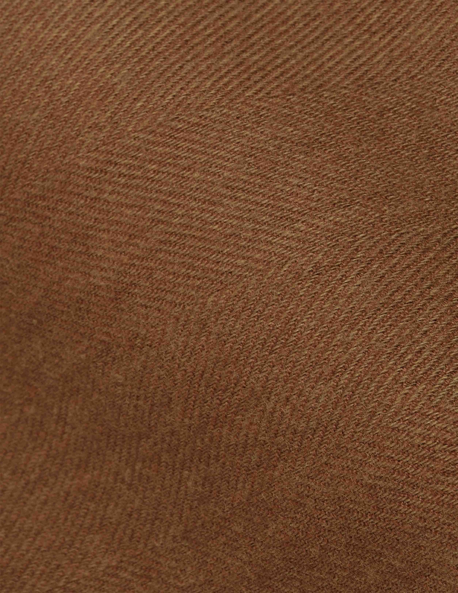 Auguste brown shirt - Flannel - French Collar