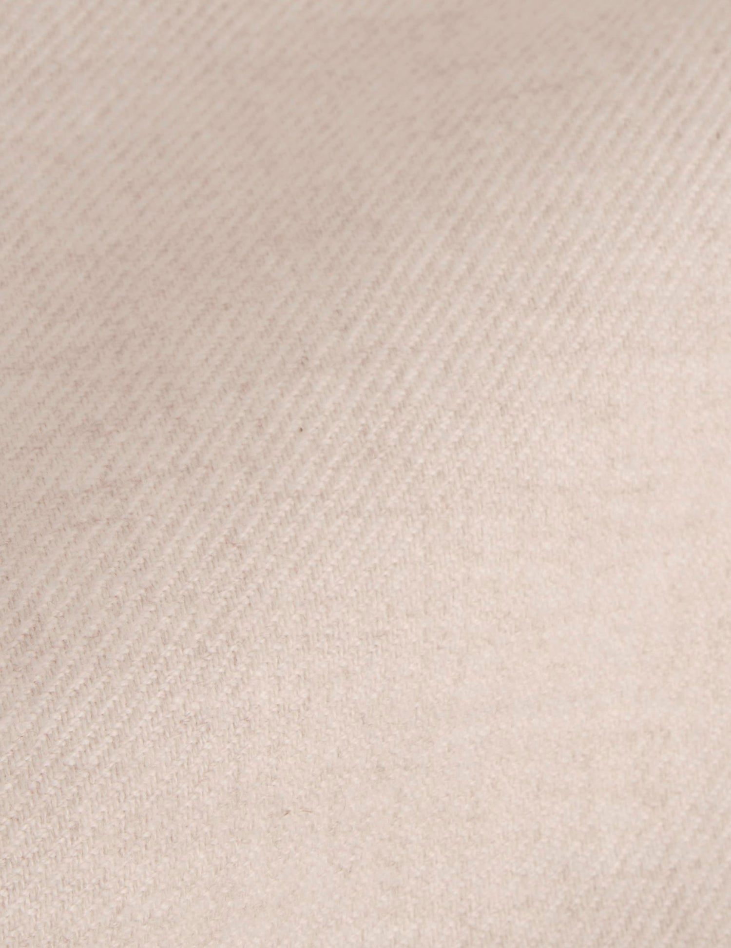 Chemise Carl écrue chinée - Flanelle - Col Droit Ouvert#5