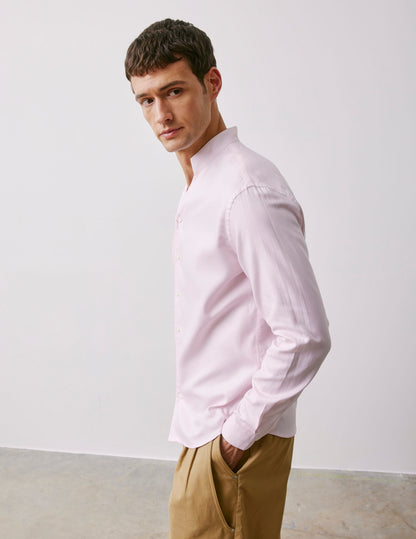 Carl pink shirt