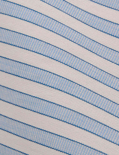 Carl blue striped shirt