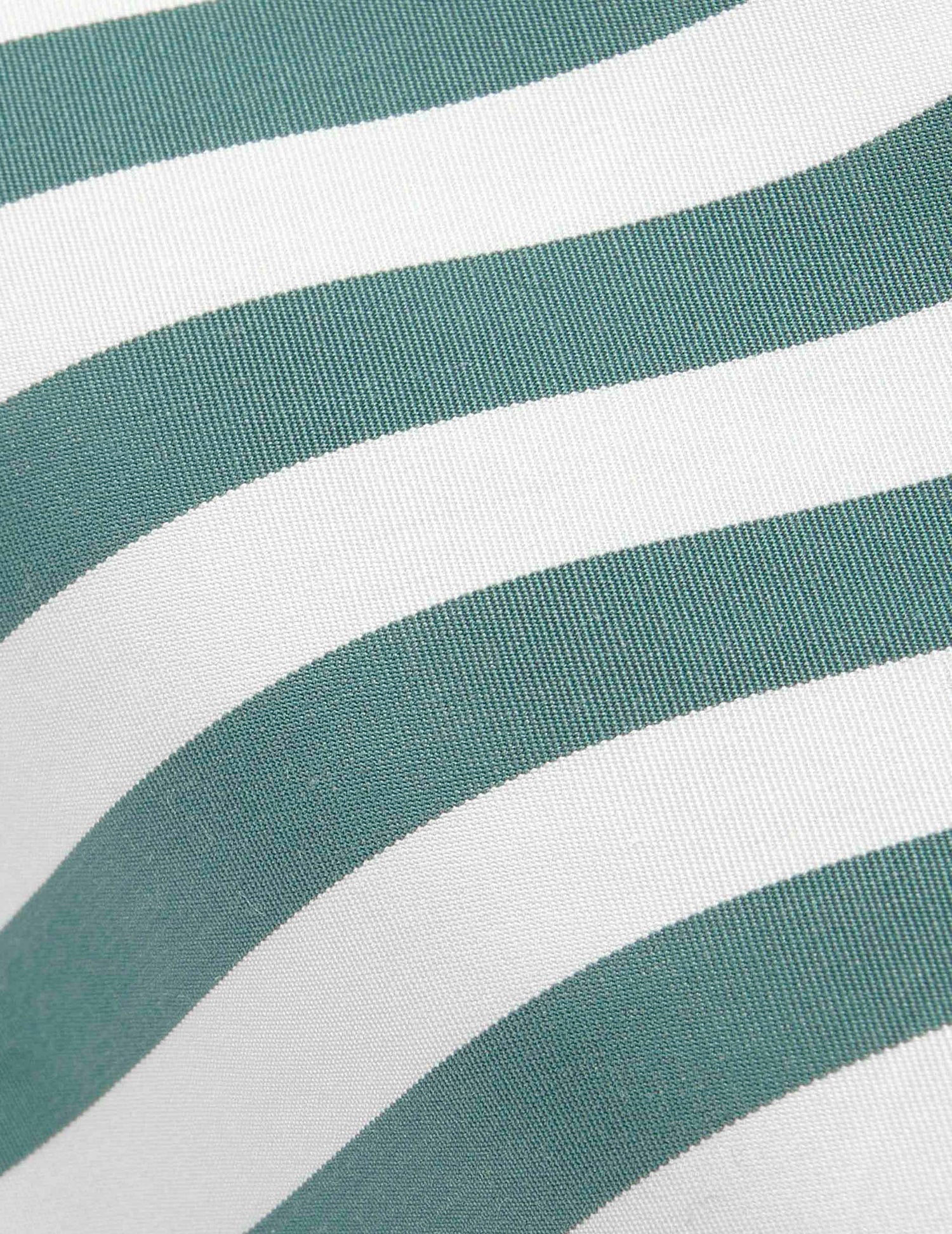 Chemise semi-ajustée rayée sauge - Popeline - Col Figaret#6