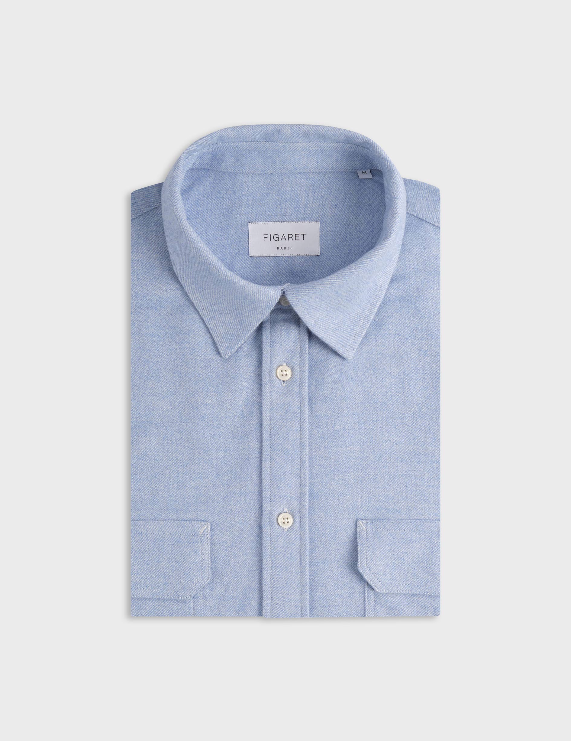 Florian blue shirt
