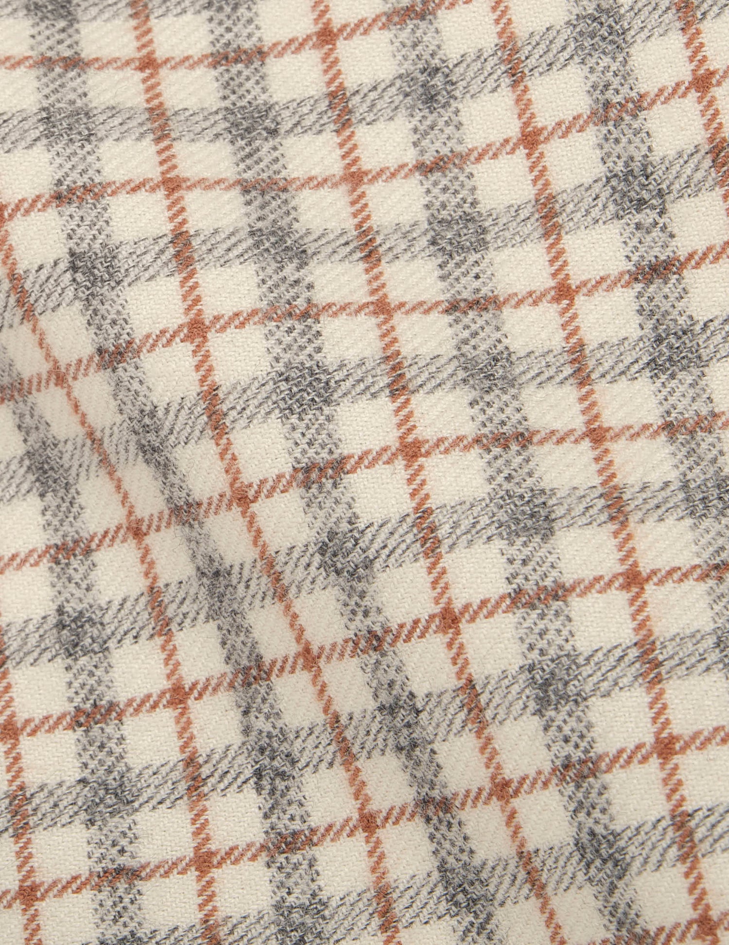 Gabriel brown checked shirt - Flannel - American Collar#5