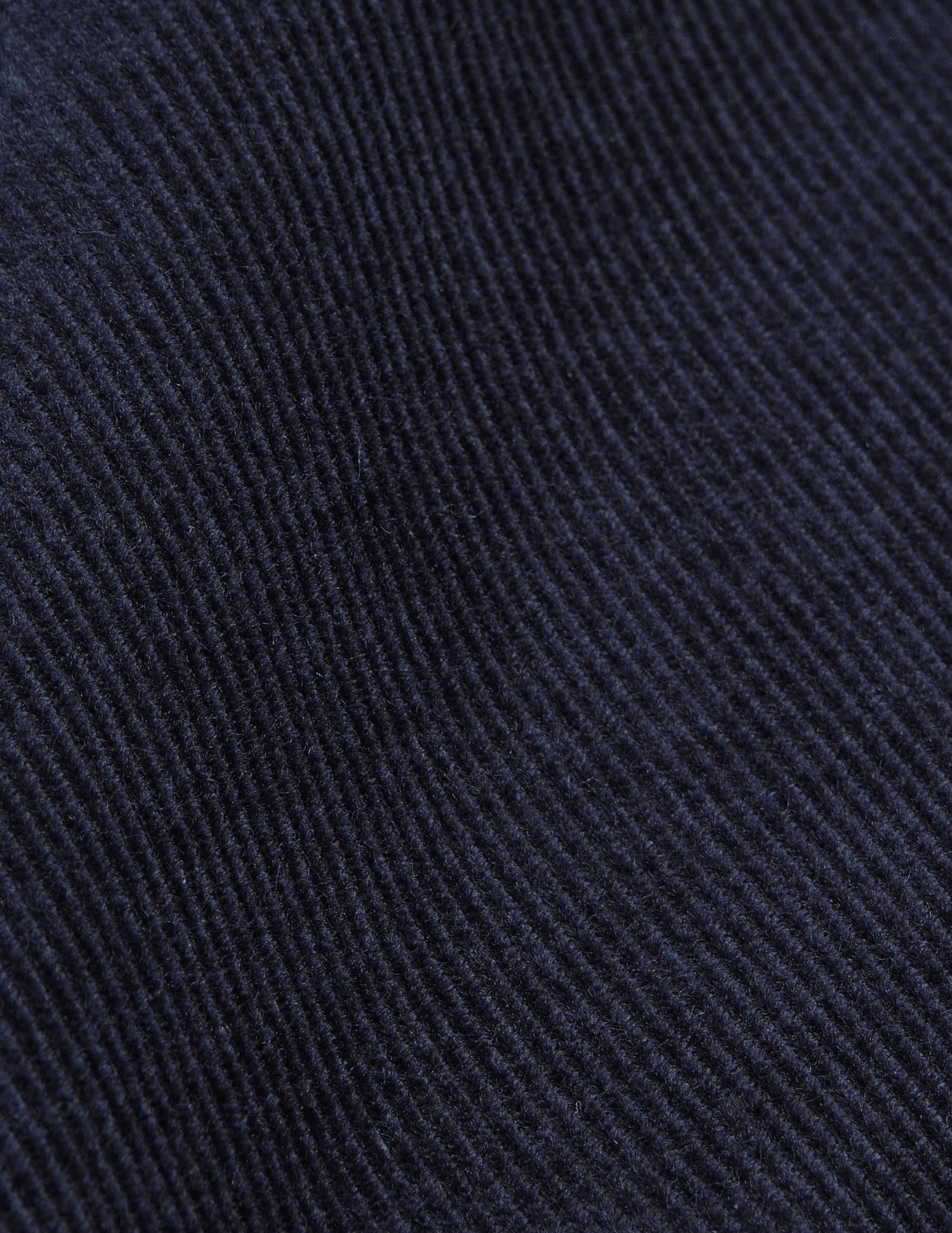 Chemise Gaspard bleu marine - Velours - Col Américain#5