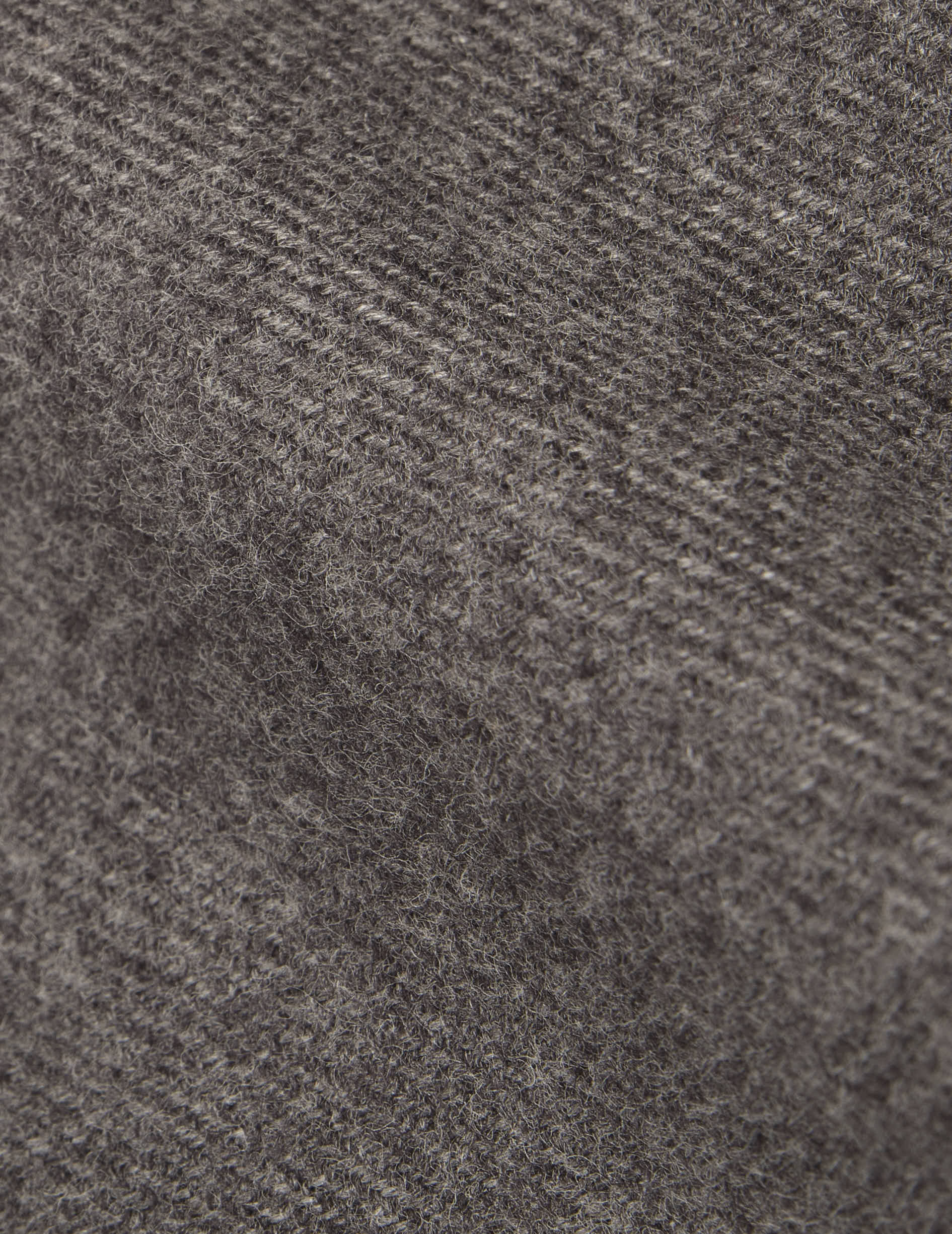 Chemise Irwin grise - Flanelle - Col Prodigieux