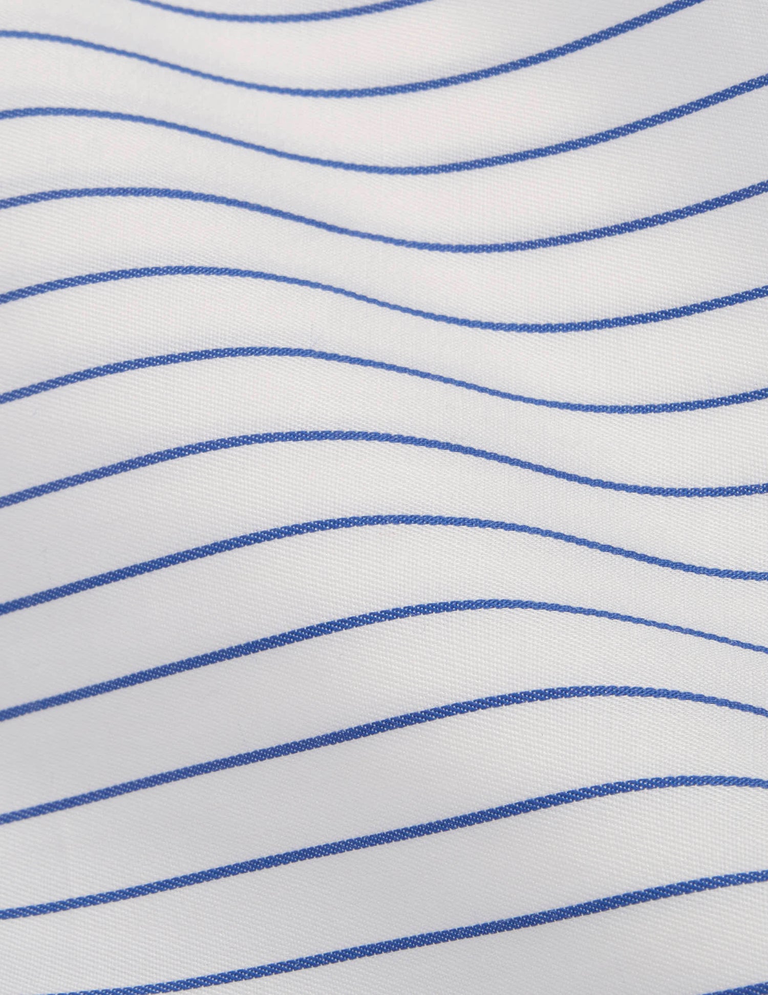 Chemise classique rayée bleue - Twill - Col Italien#2