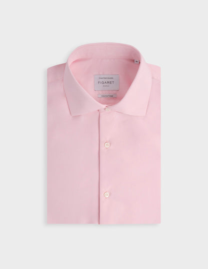 Chemise semi-ajustée Voyage rose