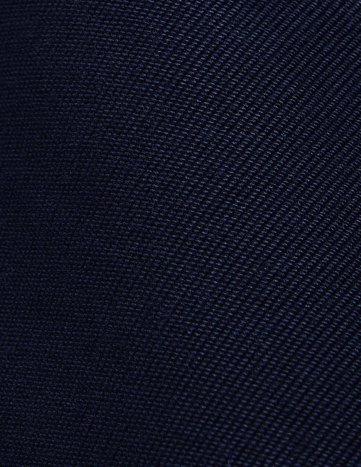 Chemise Ivano bleu marine - Twill - Col Cubain avec bride#6