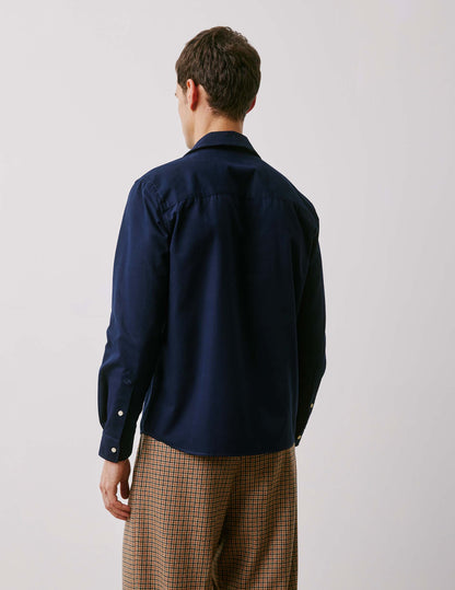 Chemise Ivano bleu marine