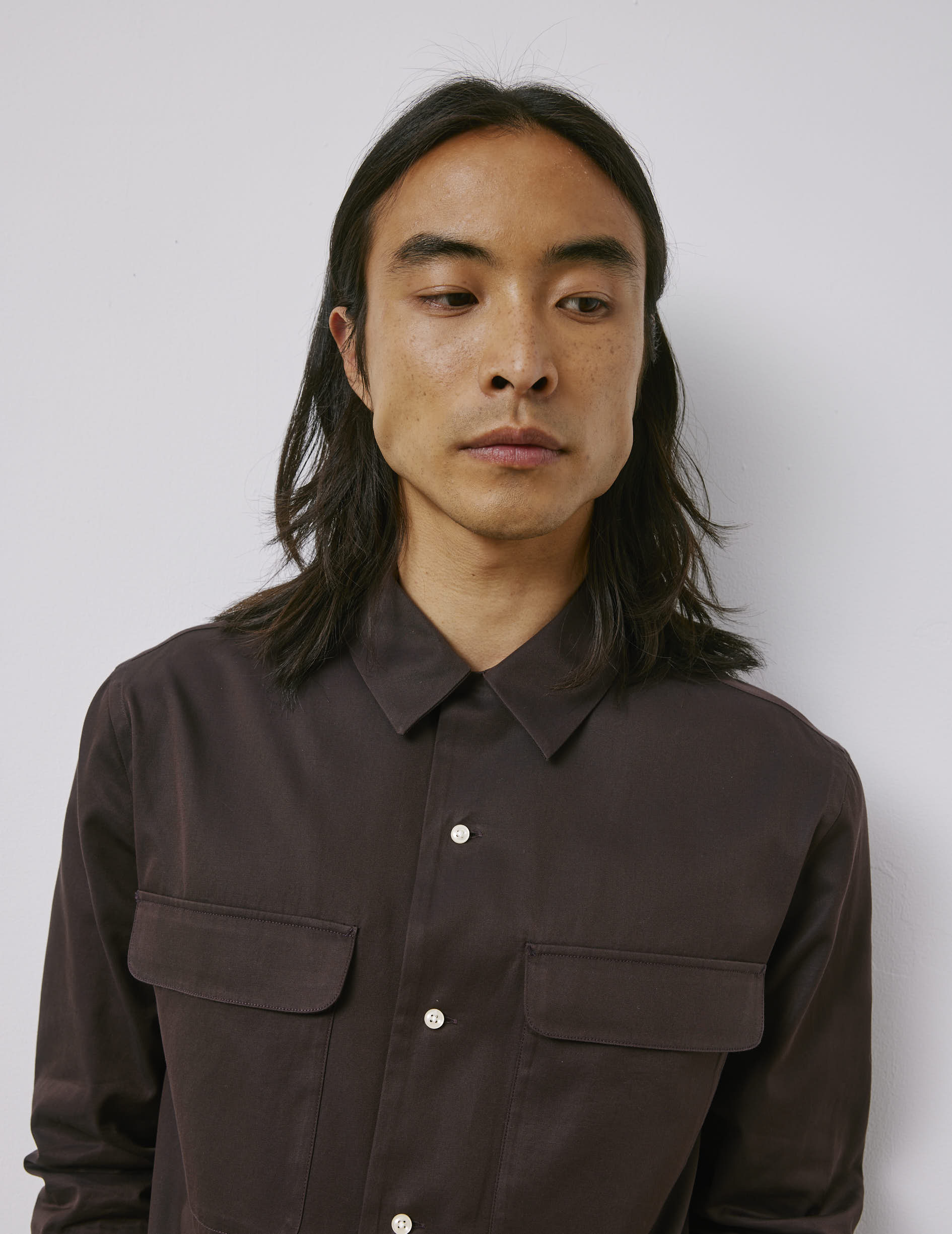 Chemise Ivano marron