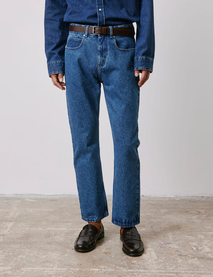 Jean Florentin en denim bleu