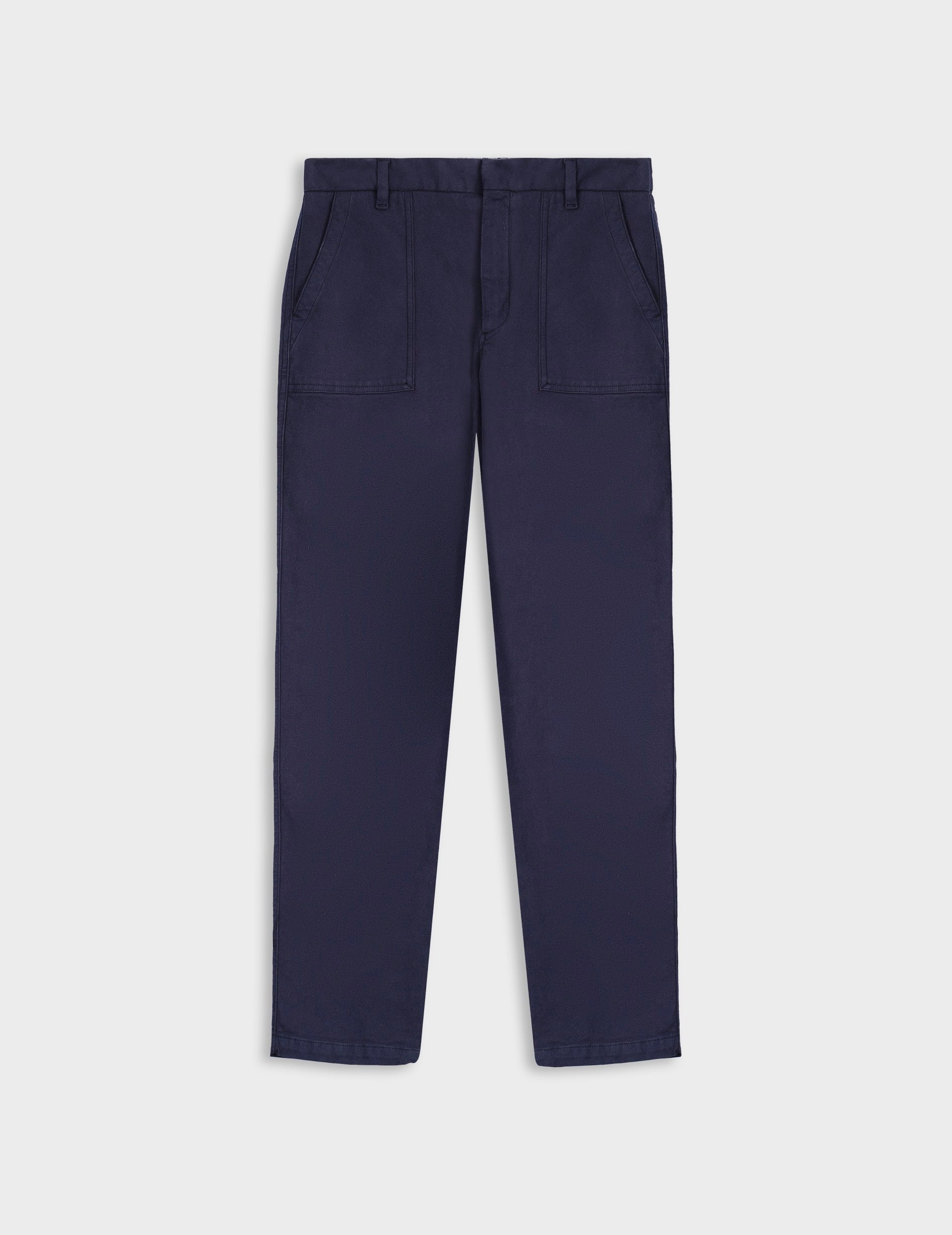 Ignacio navy canvas cotton pants