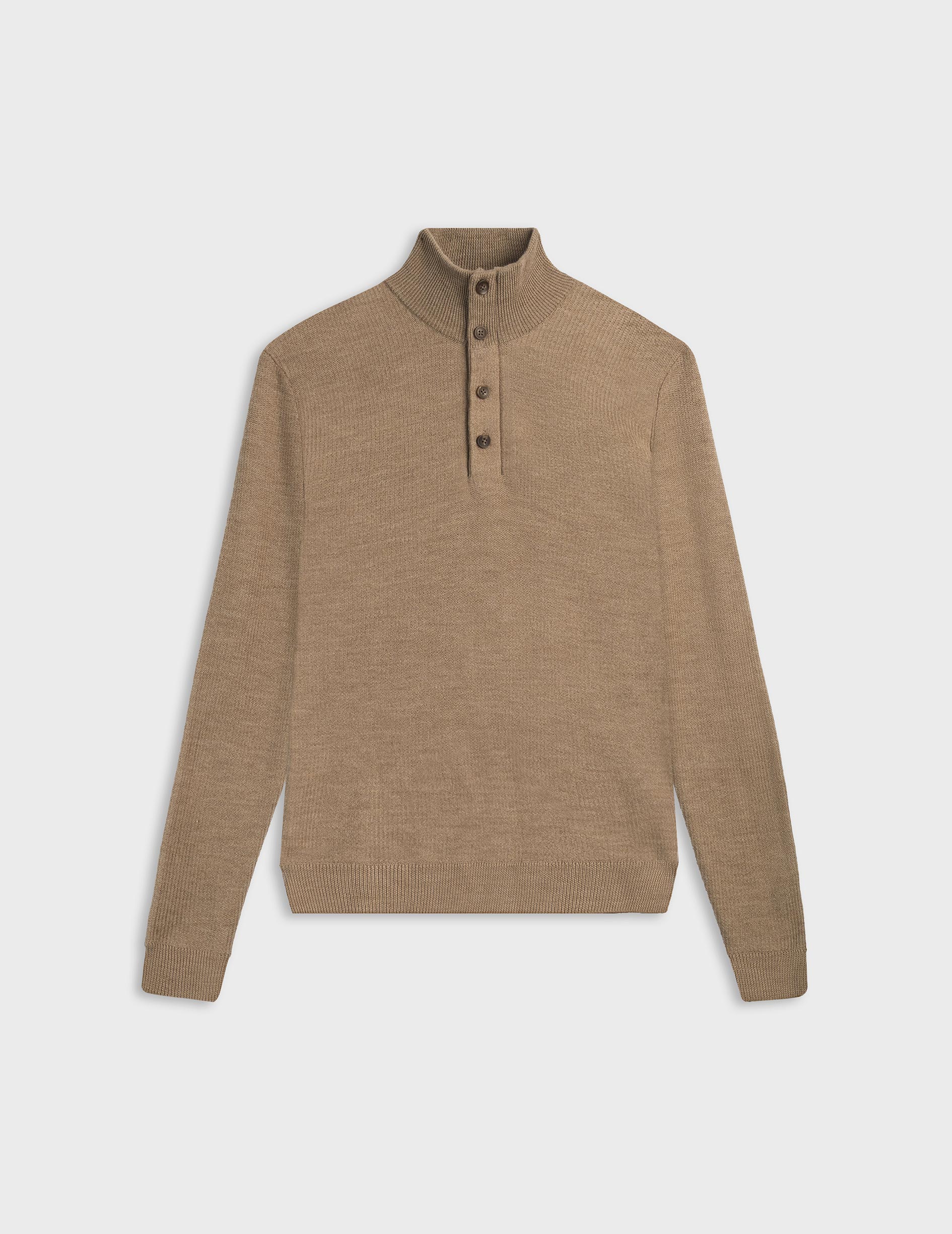 Chris beige wool sweater