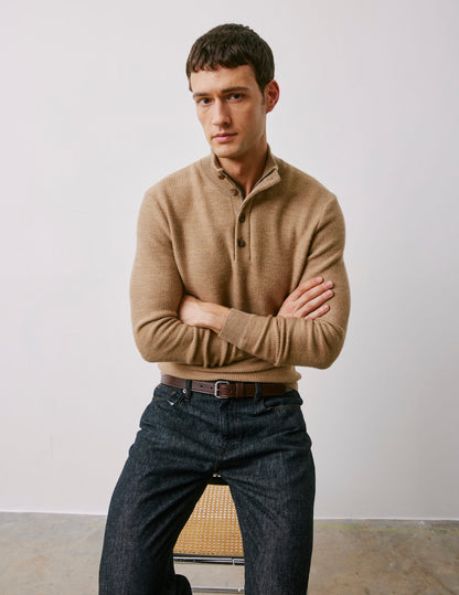 Chris beige wool sweater