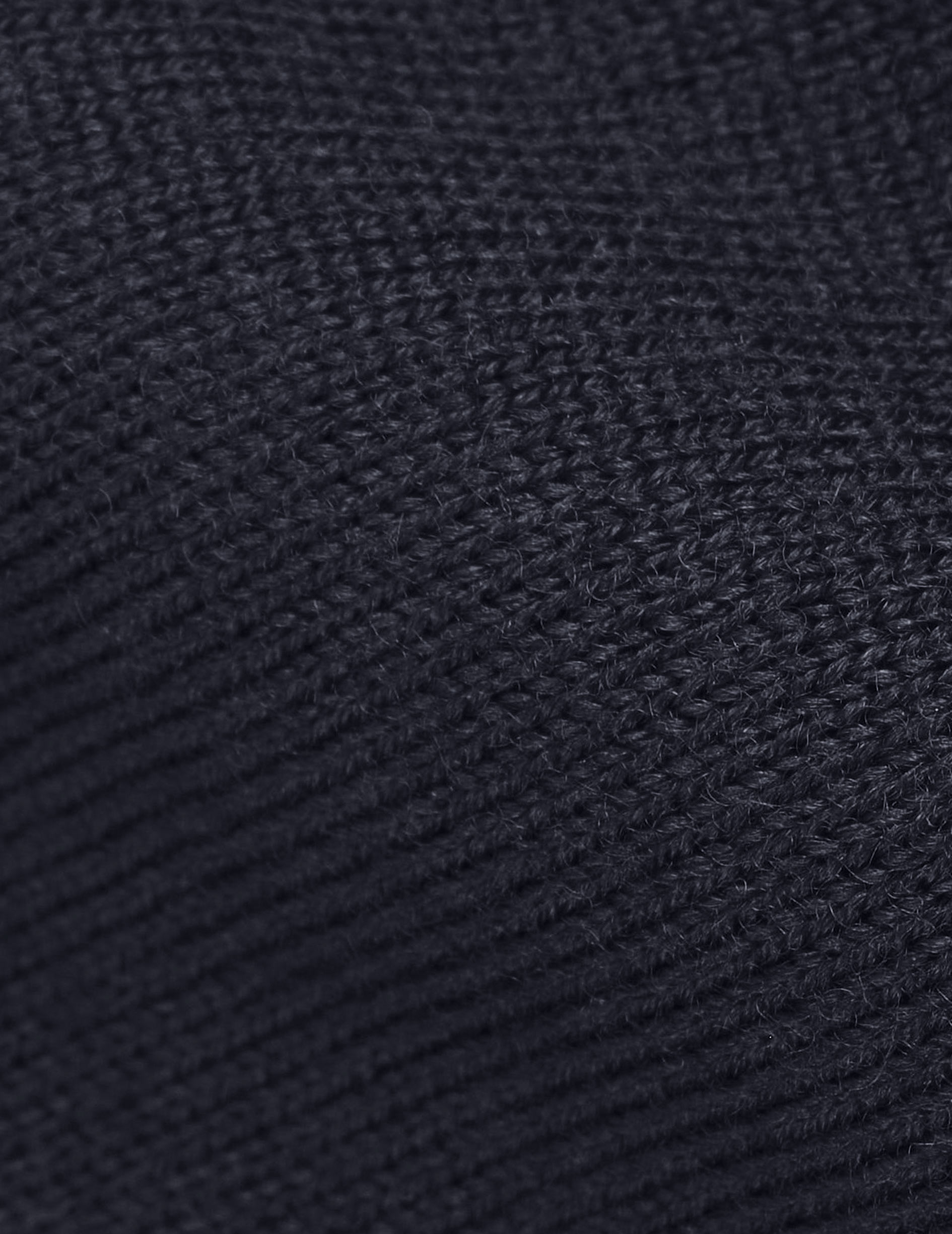 Pull Ilian en laine mérinos marine