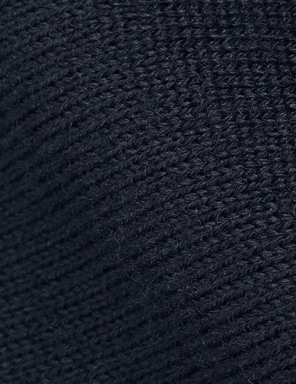 Pull Massimo en laine mérinos marine