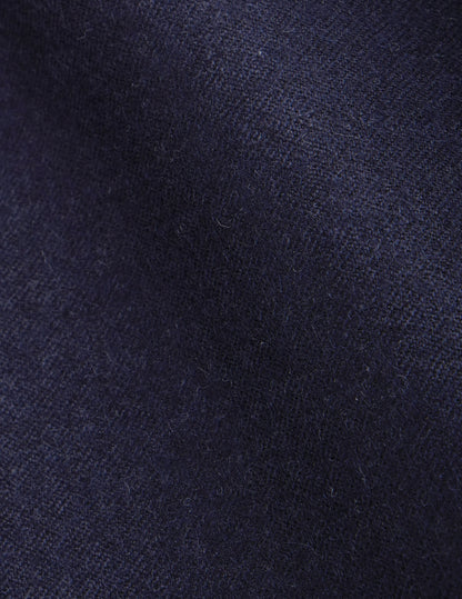 Surchemise Maxime en laine vierge marine