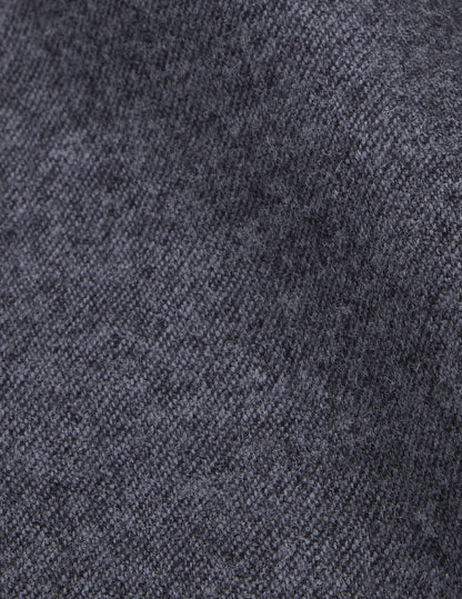 Maxime gray virgin wool shirt jacket