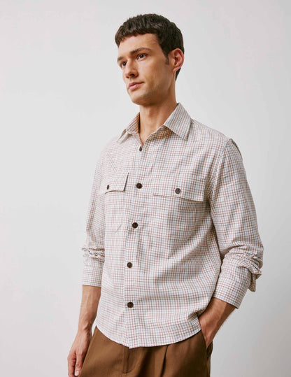 Visconti checked shirt