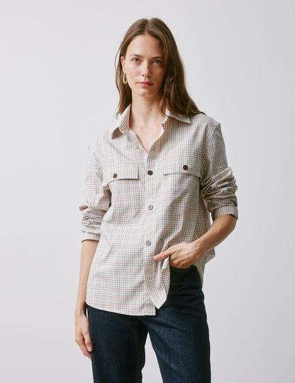 Visconti checked shirt