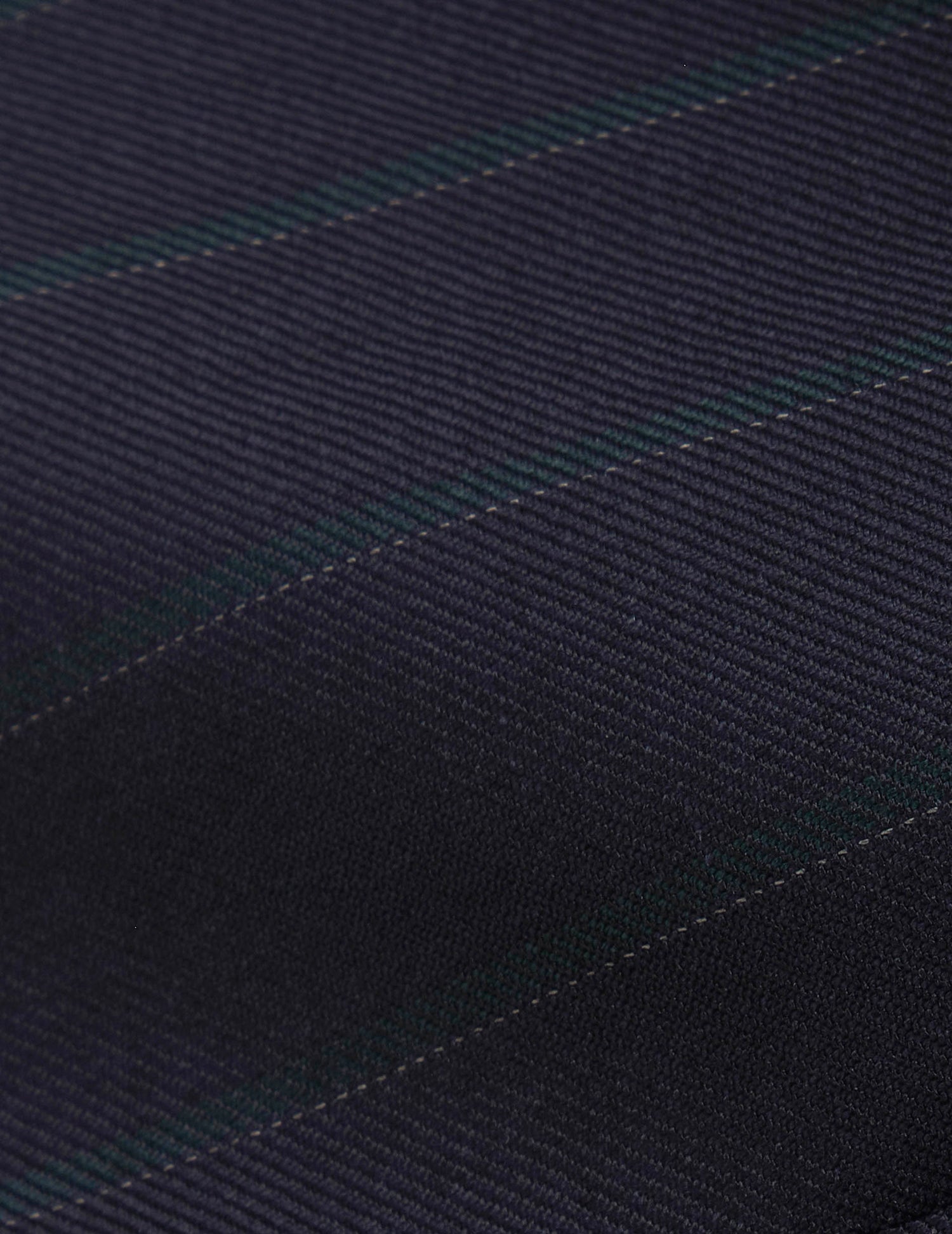 Veste de costume Marlon en laine vierge marine rayée