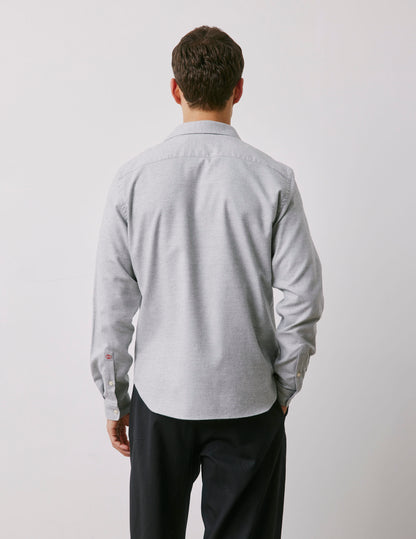 Chemise mixte "Je t'aime" grise