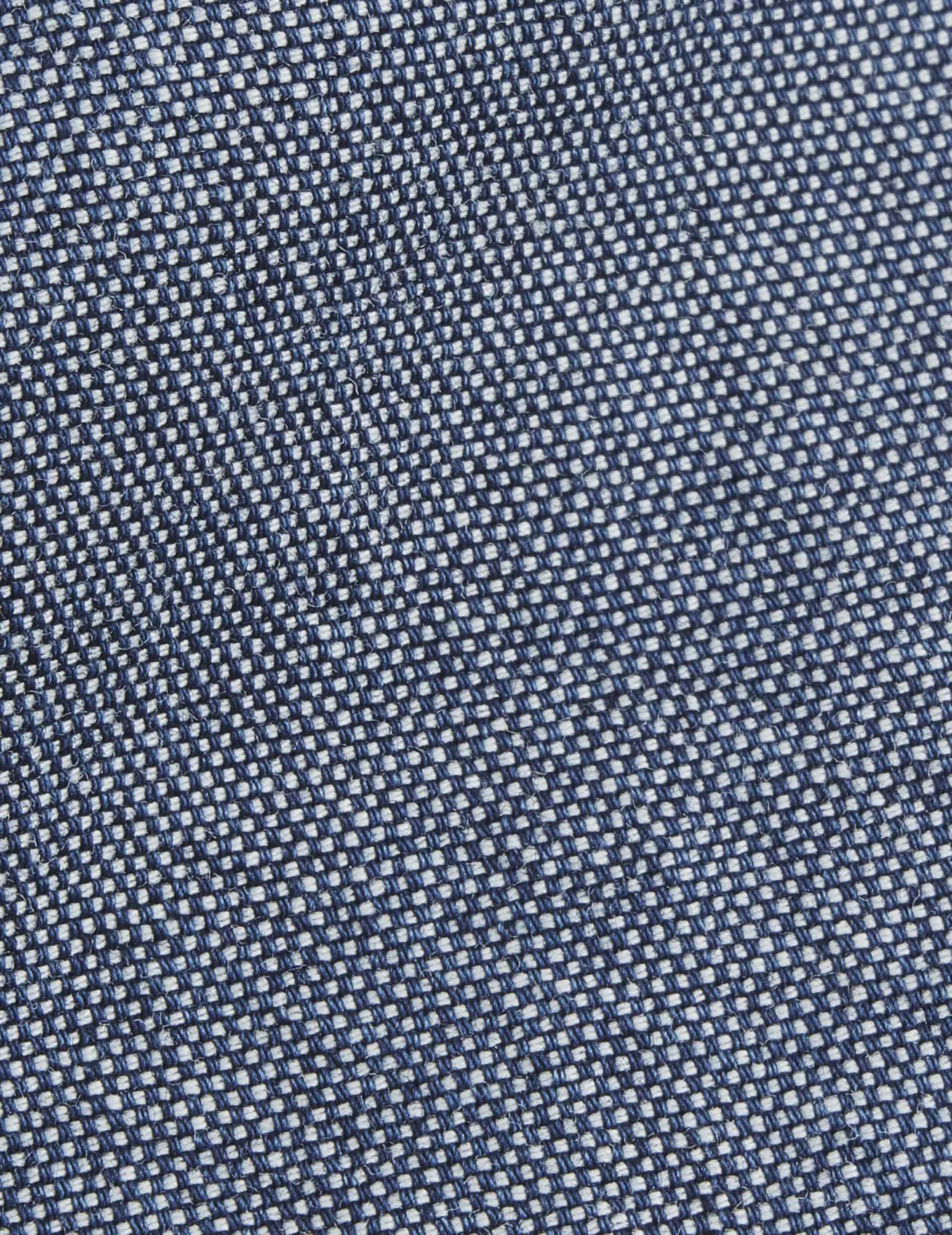 Chemise mixte "Je t'aime" en denim bleu - Denim - Col Figaret