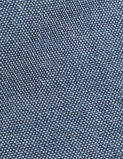 Chemise mixte "Je t'aime" en denim bleu