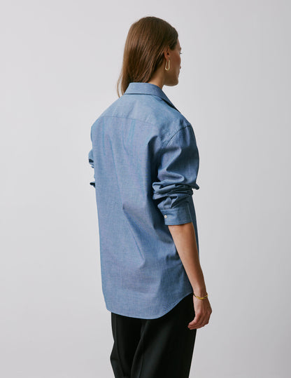 Chemise Paolo bleue
