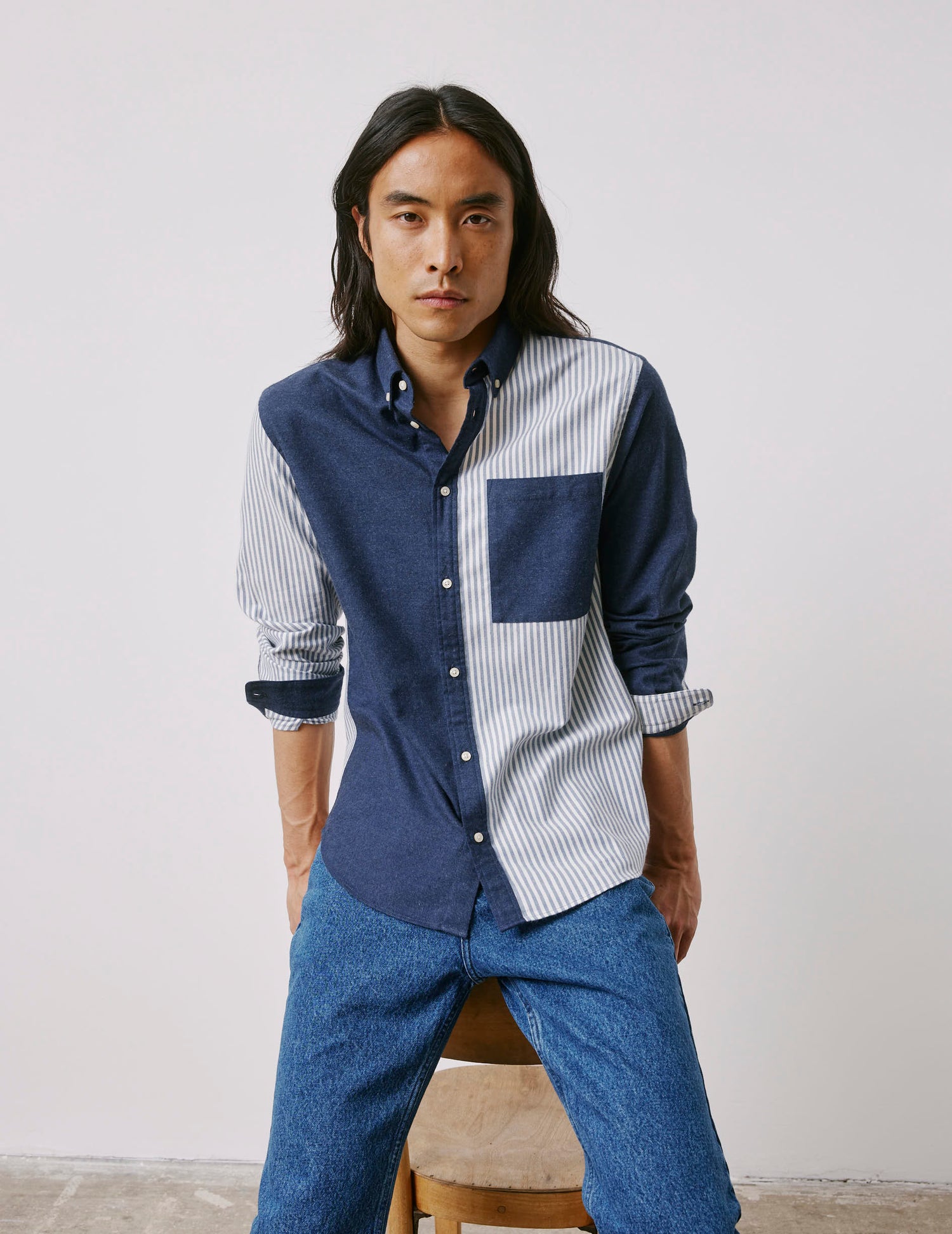 Fun shirt William bleu