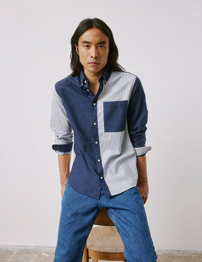 Fun shirt William bleu