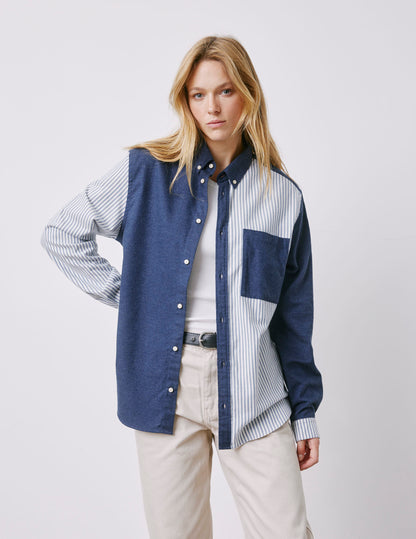 Fun shirt William bleu