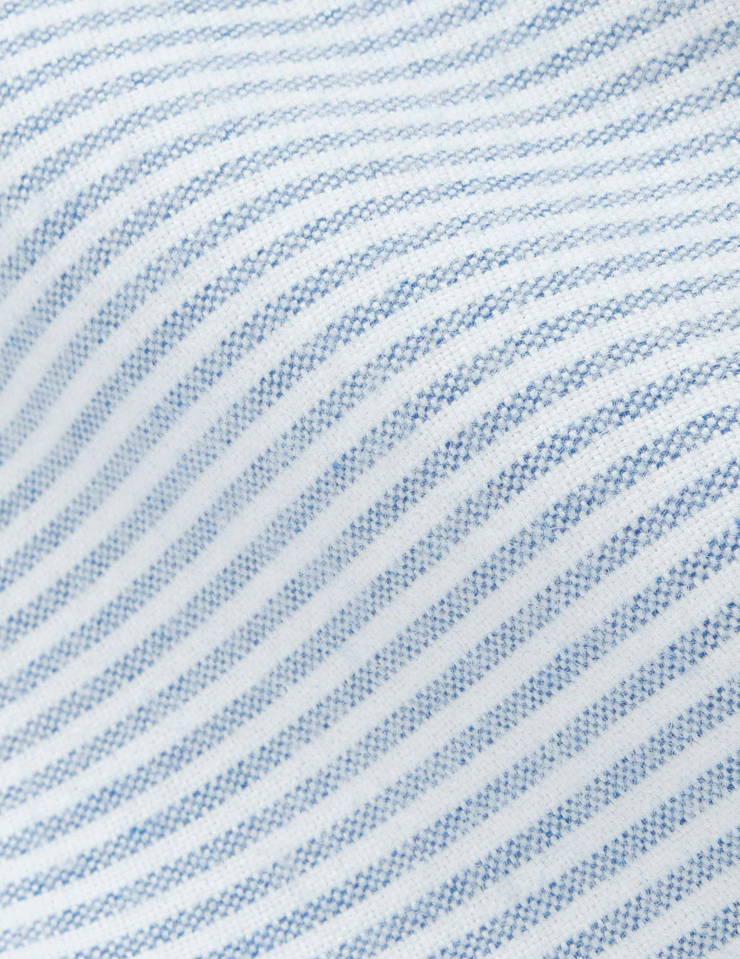 Fun shirt William rayée bleu marine - Oxford gratté - Col Américain#8